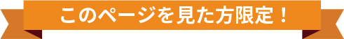 このページを見た限定！